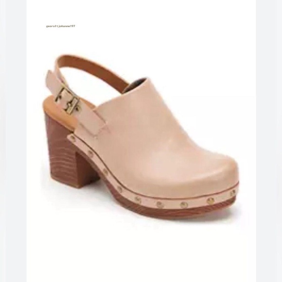 Shoes - Korks Darby Clogs- Natural